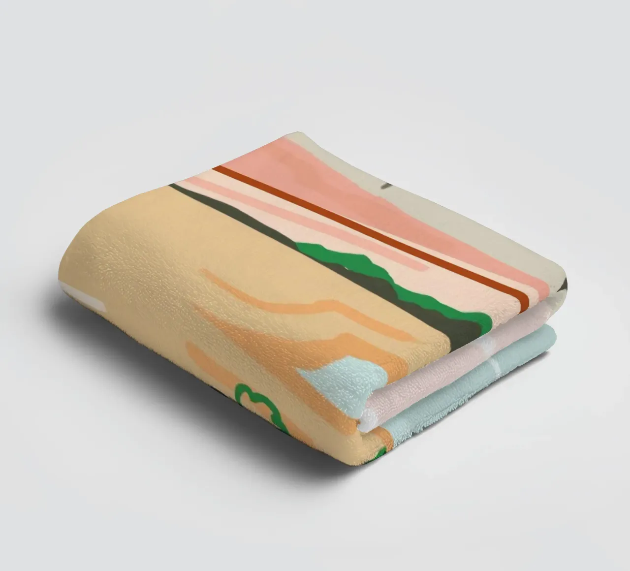 Floating Through Life Like This towel by Kintsugi99