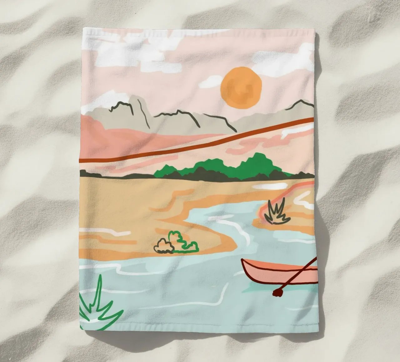 Galleggiare nella vita in questo modo telo mare da Kintsugi99