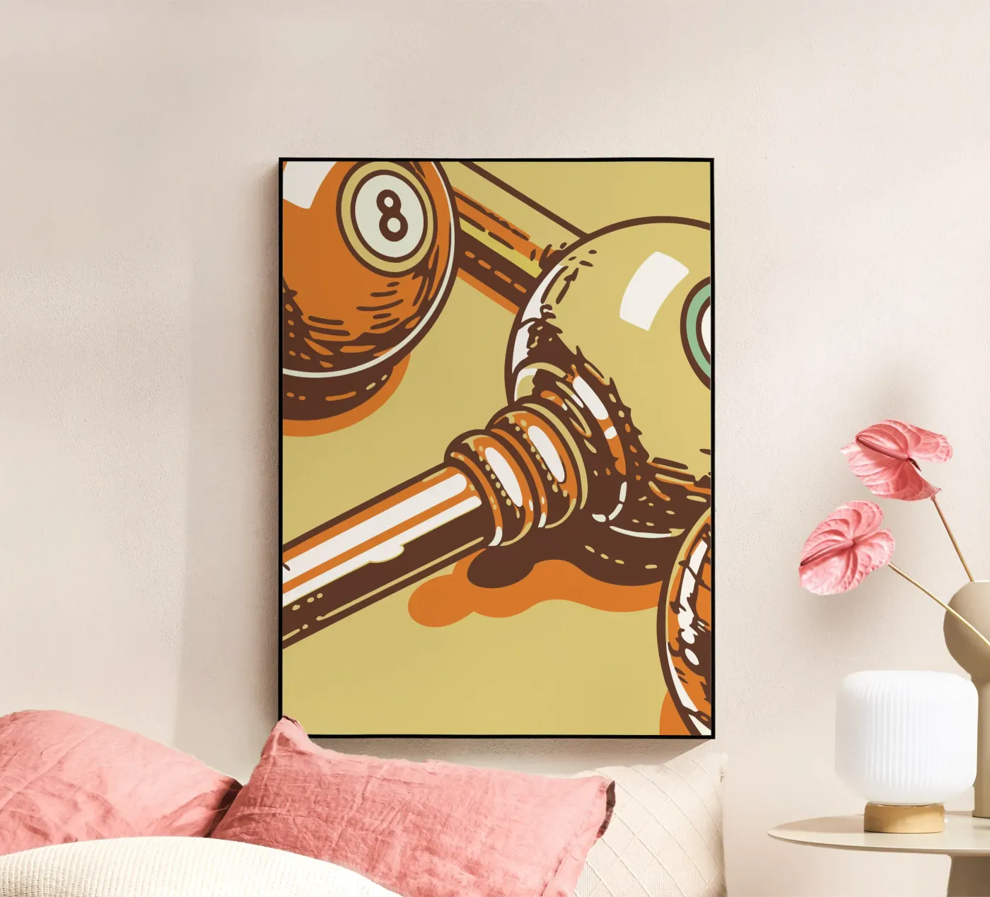 Biljart acryl van SPORTS ONLY