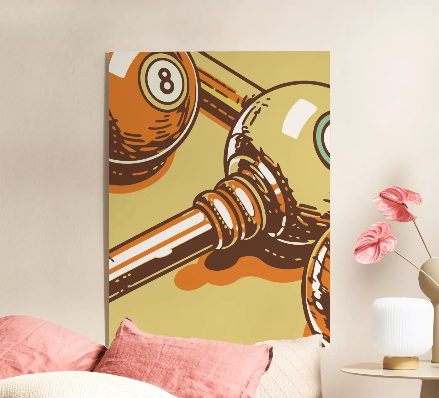 Biljart acryl van SPORTS ONLY