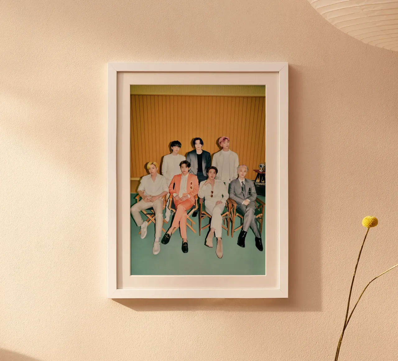 Ragazzi del burro poster con telaio in alluminio da Betty Shops