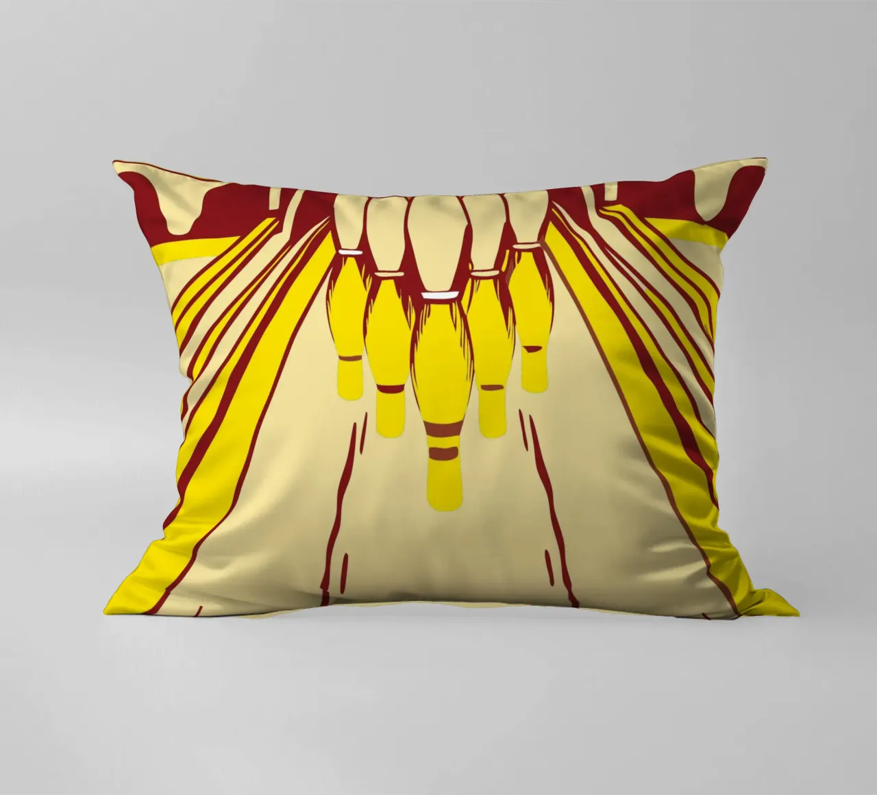 Play Bowling decorative cushion by SPORTS ONLY