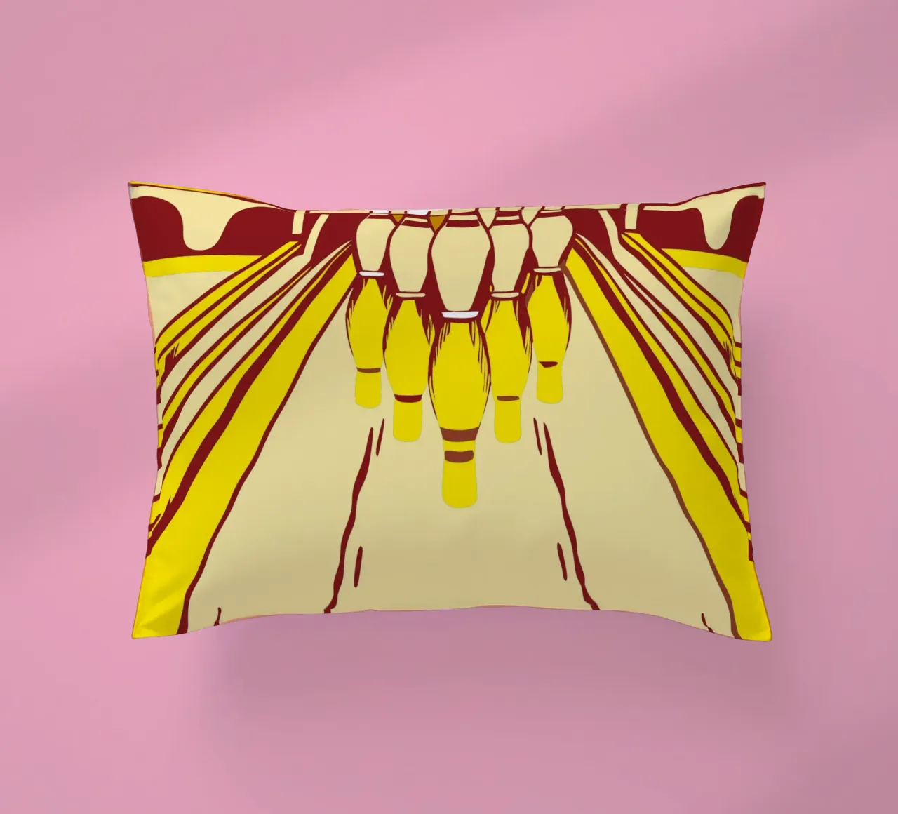 Play Bowling decorative cushion by SPORTS ONLY