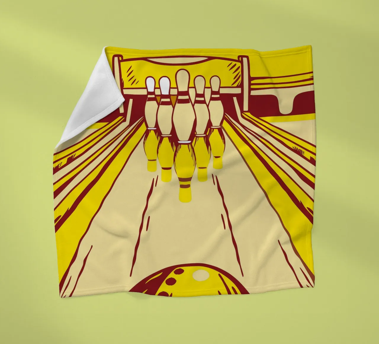 Giocare a bowling coperta in pile da SPORTS ONLY