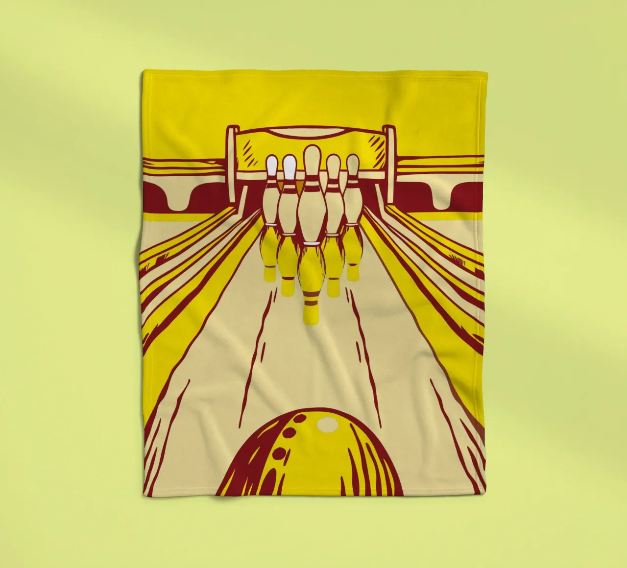 Giocare a bowling coperta in pile da SPORTS ONLY