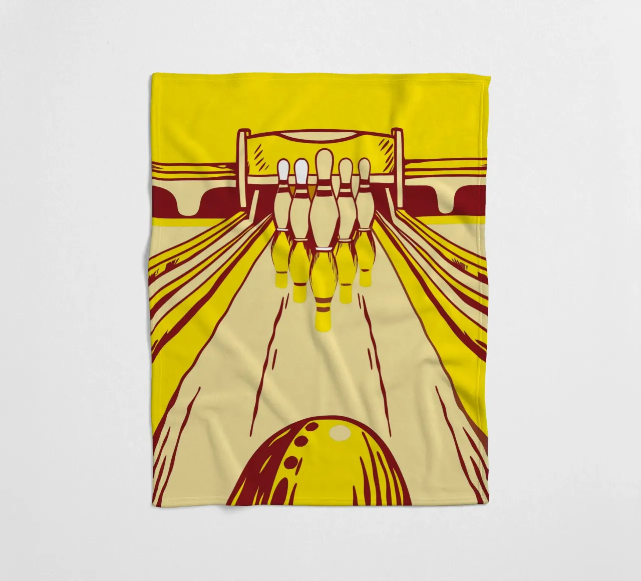 Giocare a bowling coperta in pile da SPORTS ONLY