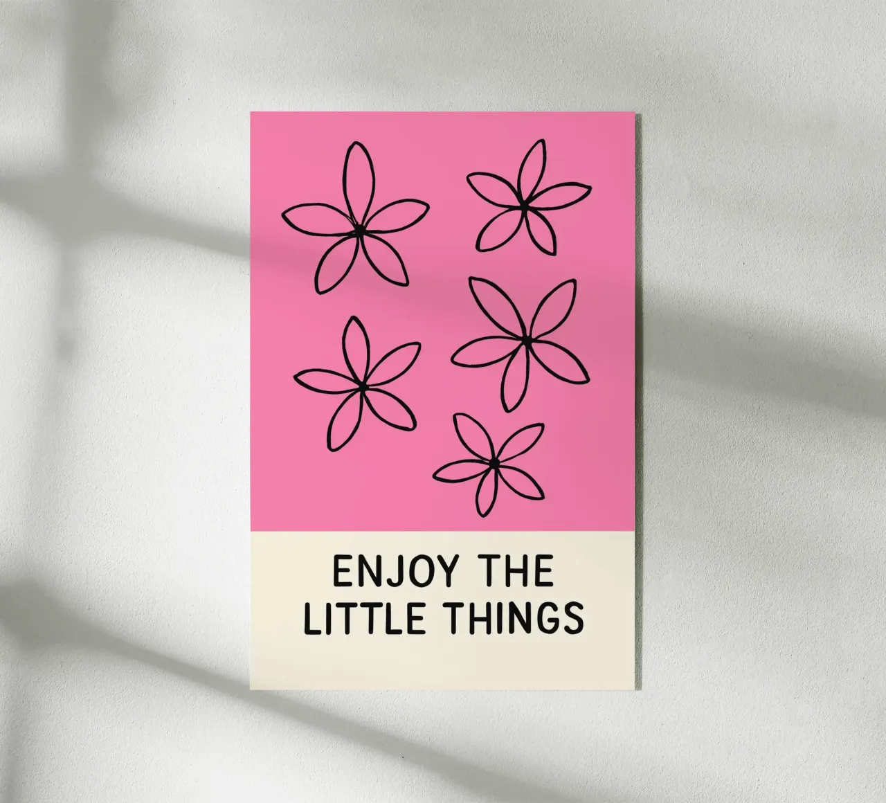 Enjoy The Little Things plexiglass da treechild