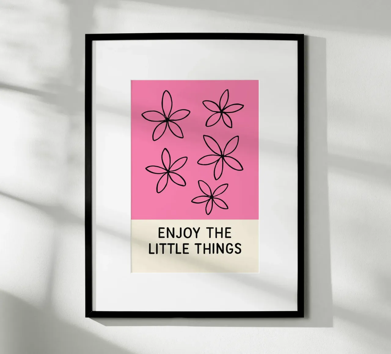 Enjoy The Little Things poster da treechild
