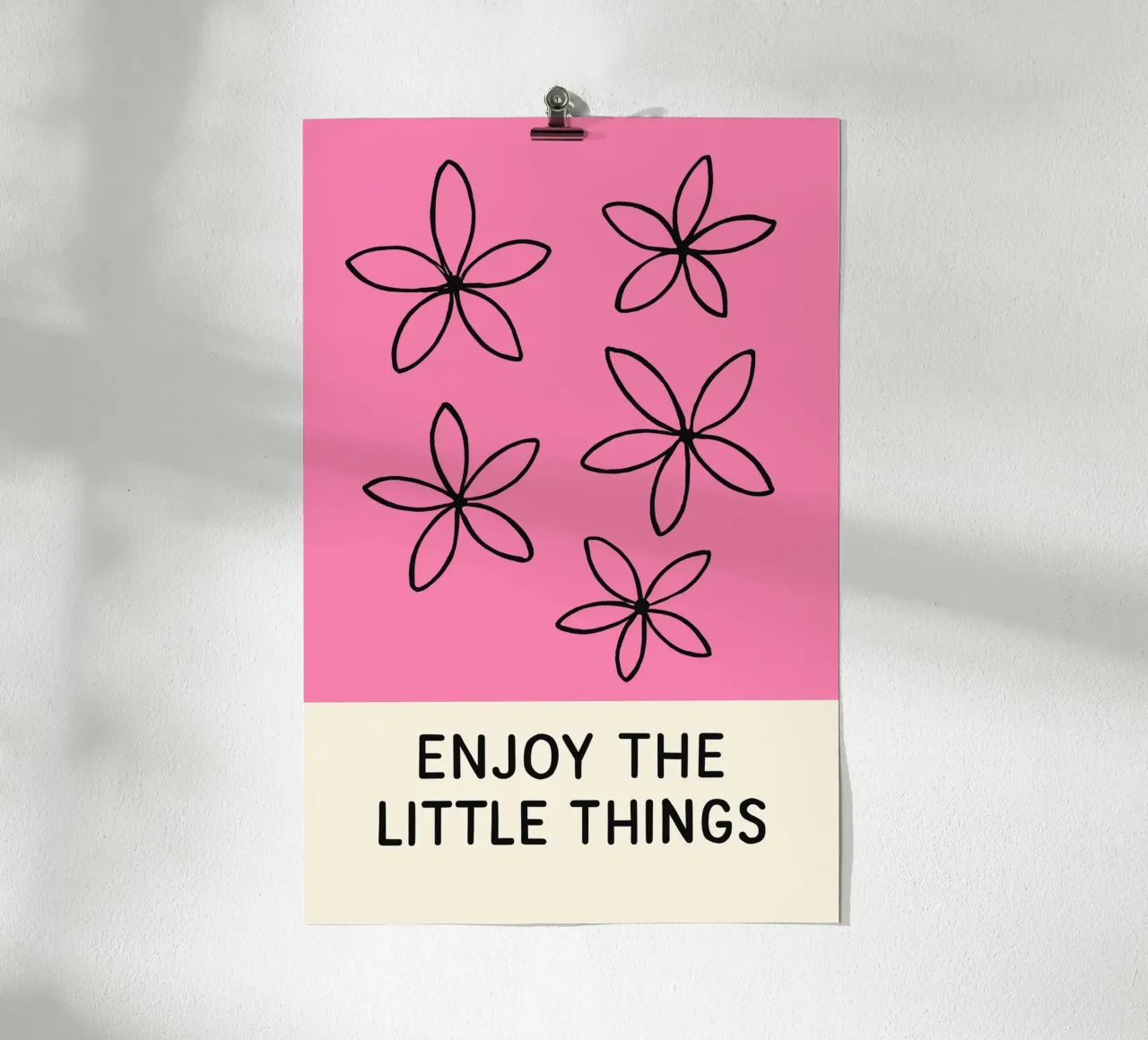 Enjoy The Little Things poster da treechild