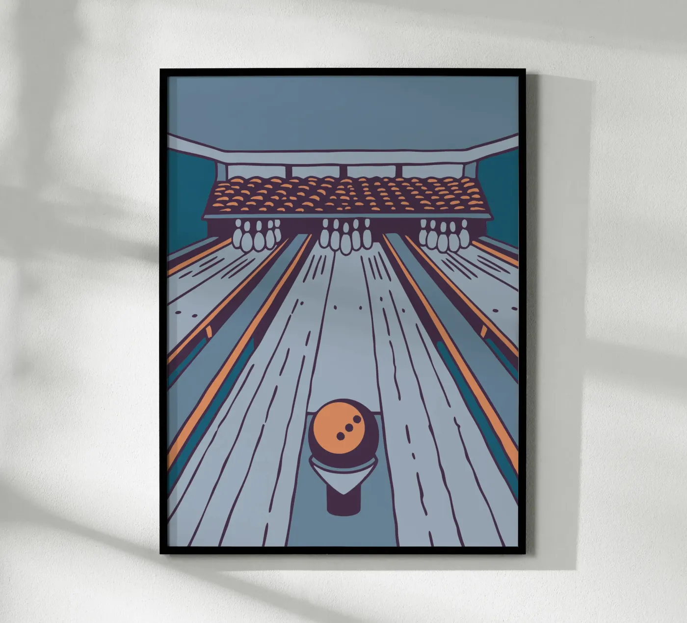 Giocare a bowling poster da SPORTS ONLY