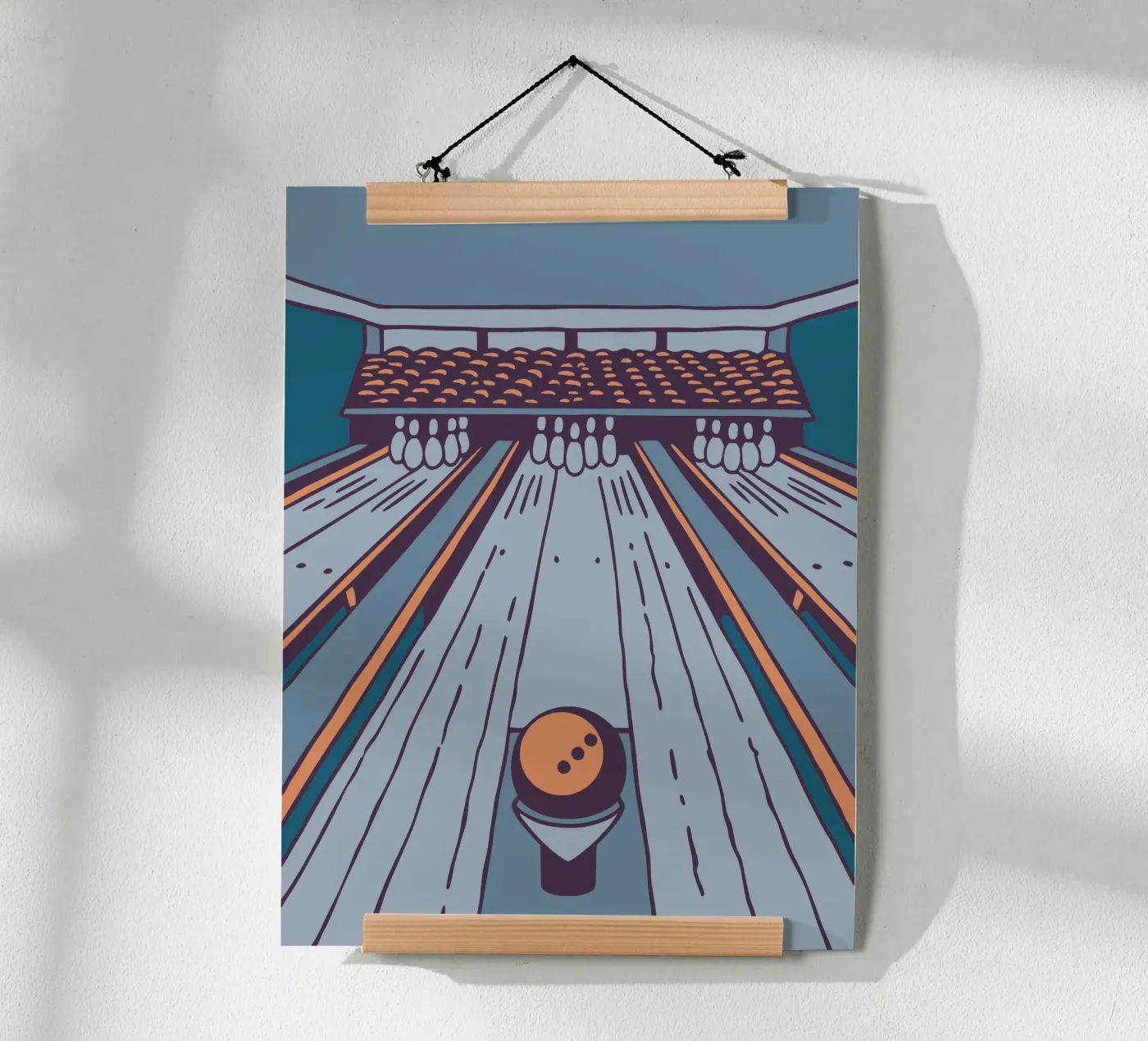 Giocare a bowling poster da SPORTS ONLY