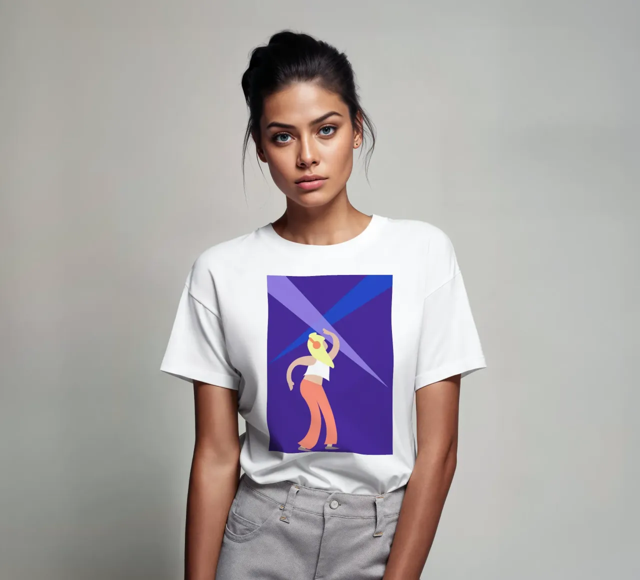 dancing on my own. t-shirt da FRICKE DESIGN