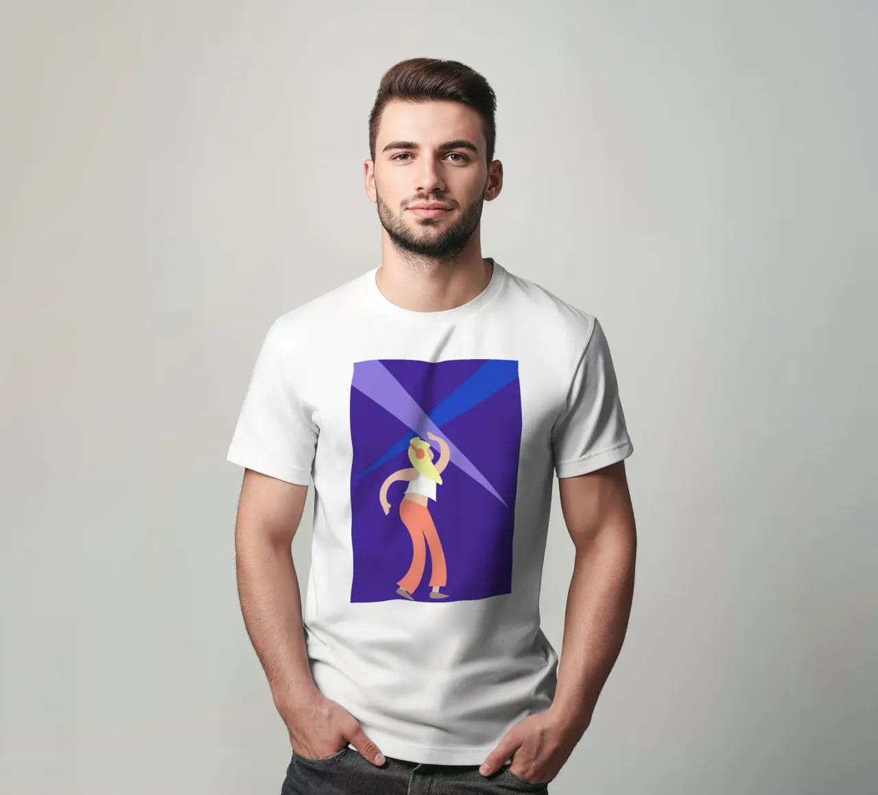 dancing on my own. t-shirt da FRICKE DESIGN