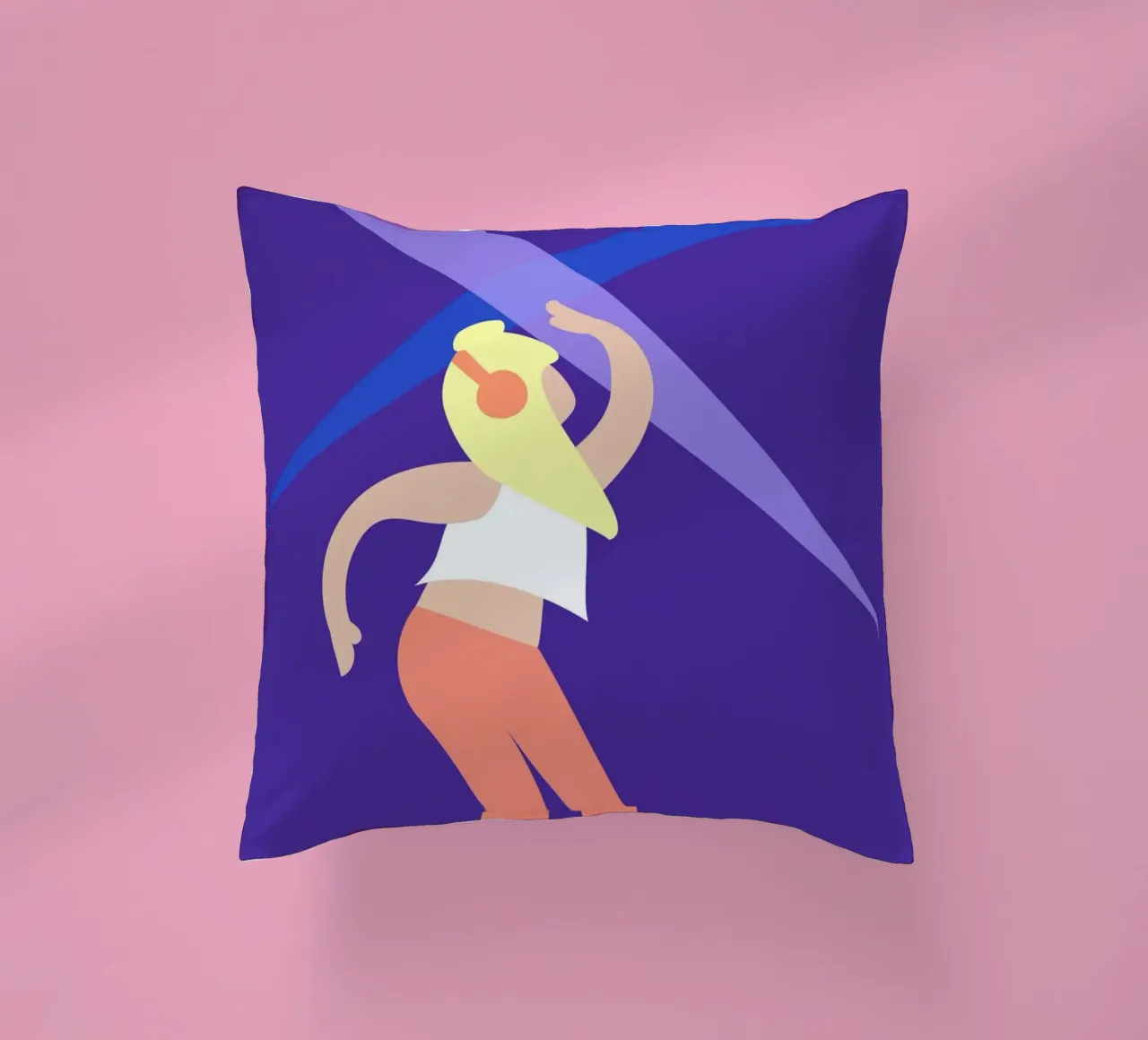 dancing on my own. cuscino da FRICKE DESIGN