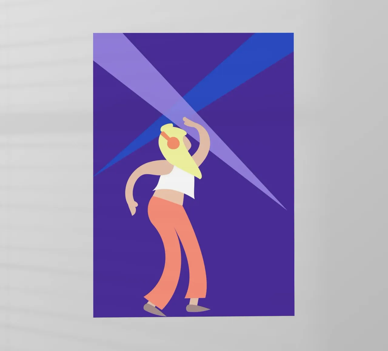 dancing on my own. pellicola backlit da FRICKE DESIGN