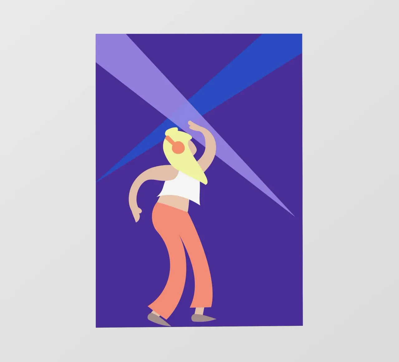 dancing on my own. pellicola backlit da FRICKE DESIGN