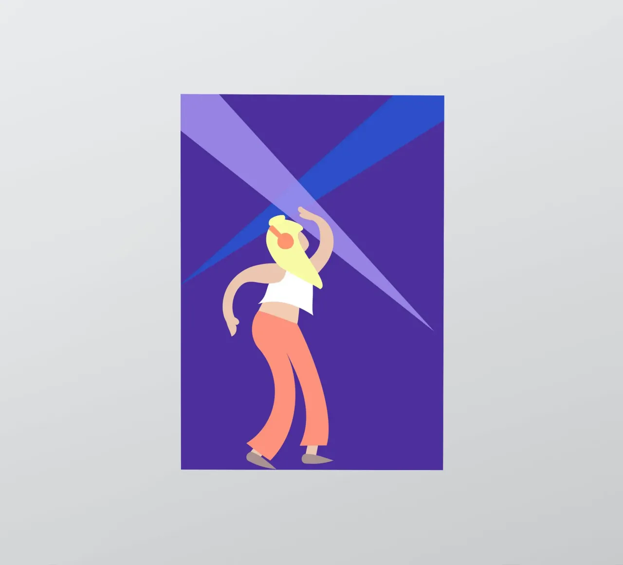 dancing on my own. adesivo da FRICKE DESIGN