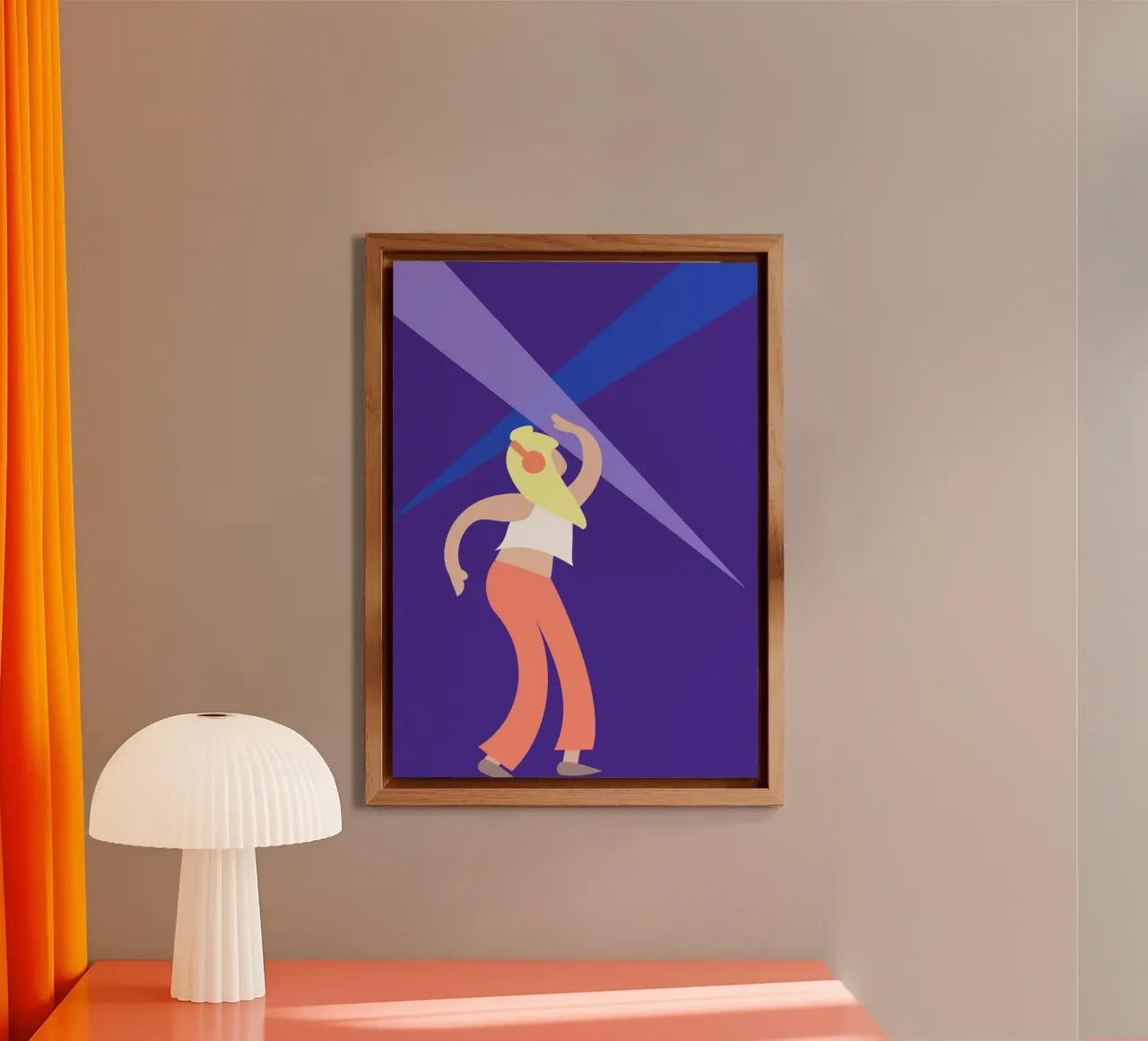 dancing on my own. alluminio dibond da FRICKE DESIGN