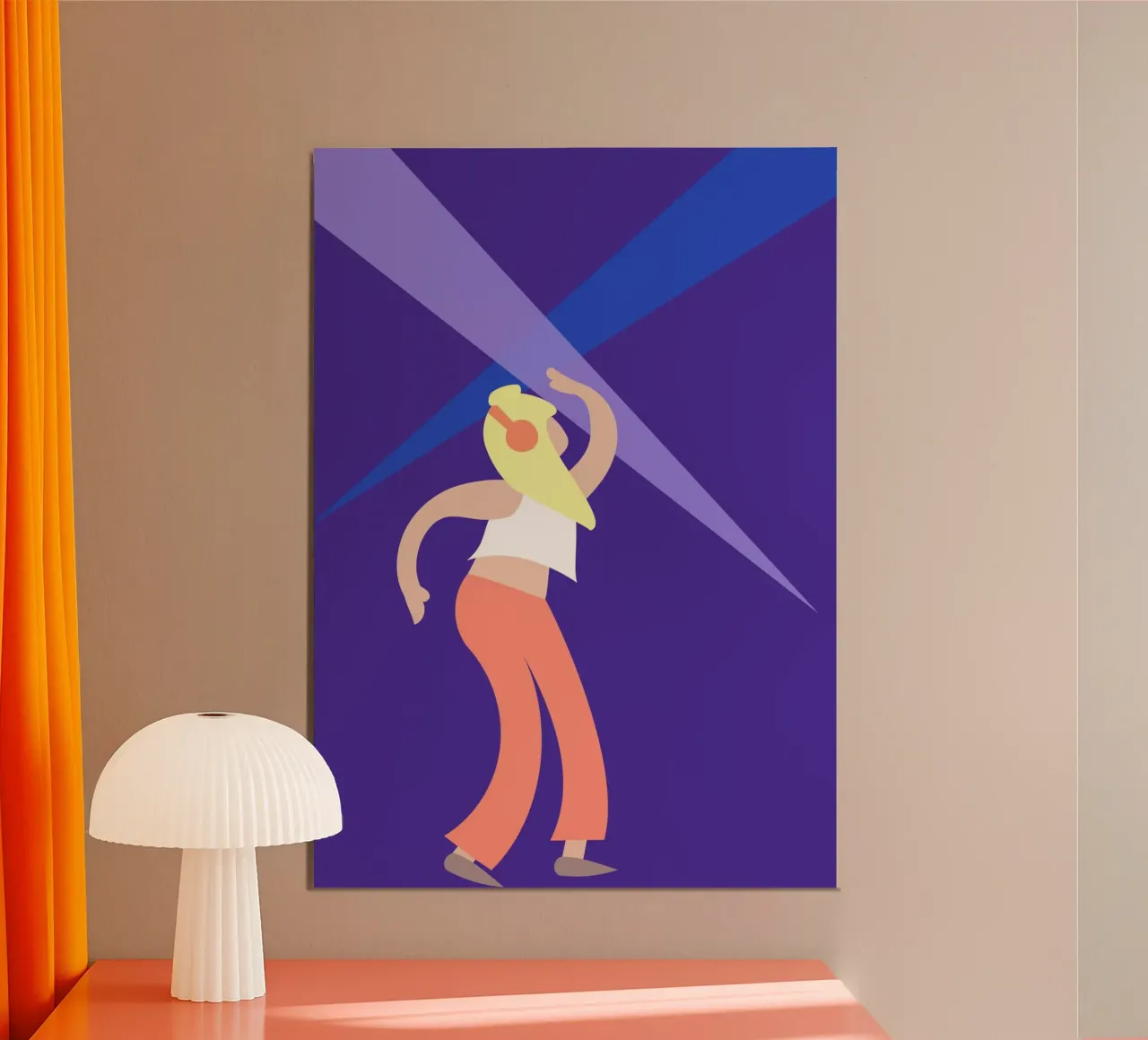 dancing on my own. alluminio dibond da FRICKE DESIGN