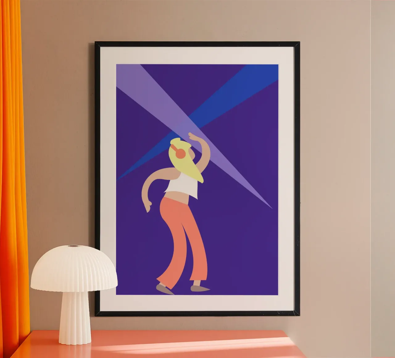 dancing on my own. carta hahnemühle da FRICKE DESIGN