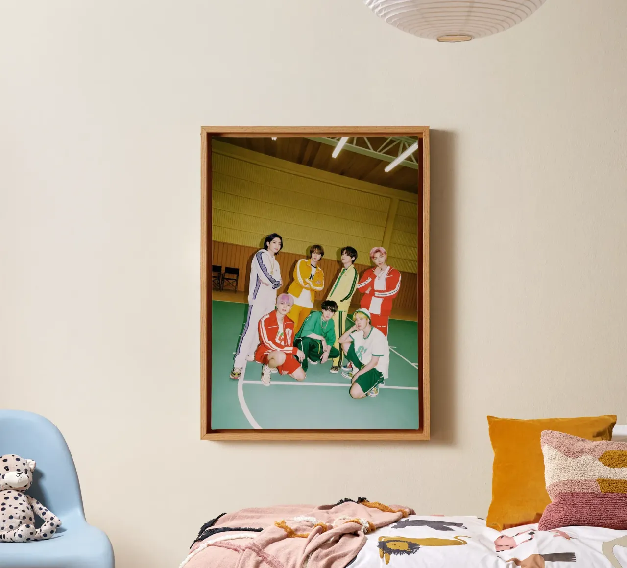 Il meglio del Kpop coreano tela con Cornice a cassetta da Betty Shops