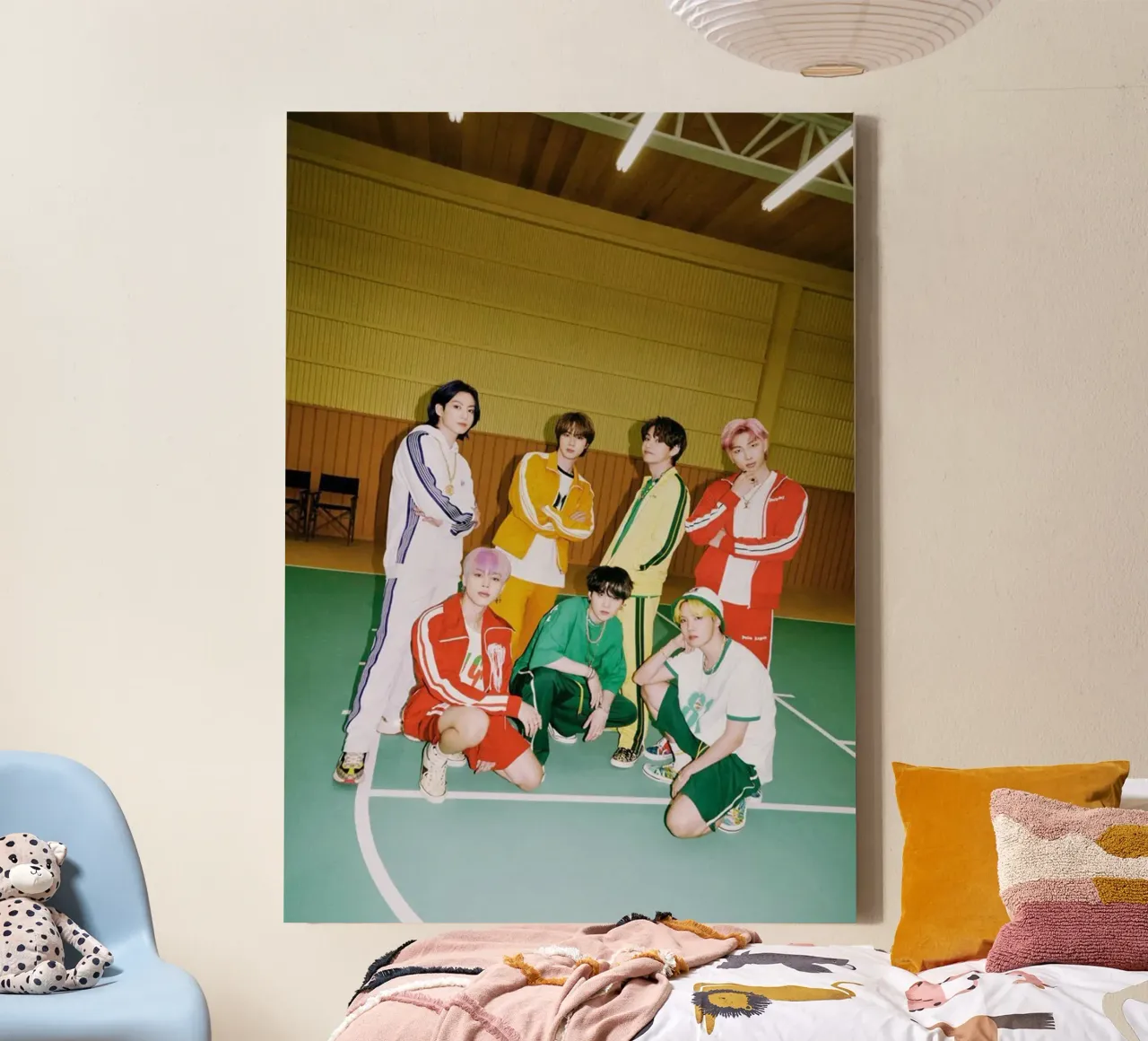 Il meglio del Kpop coreano tela con Cornice a cassetta da Betty Shops