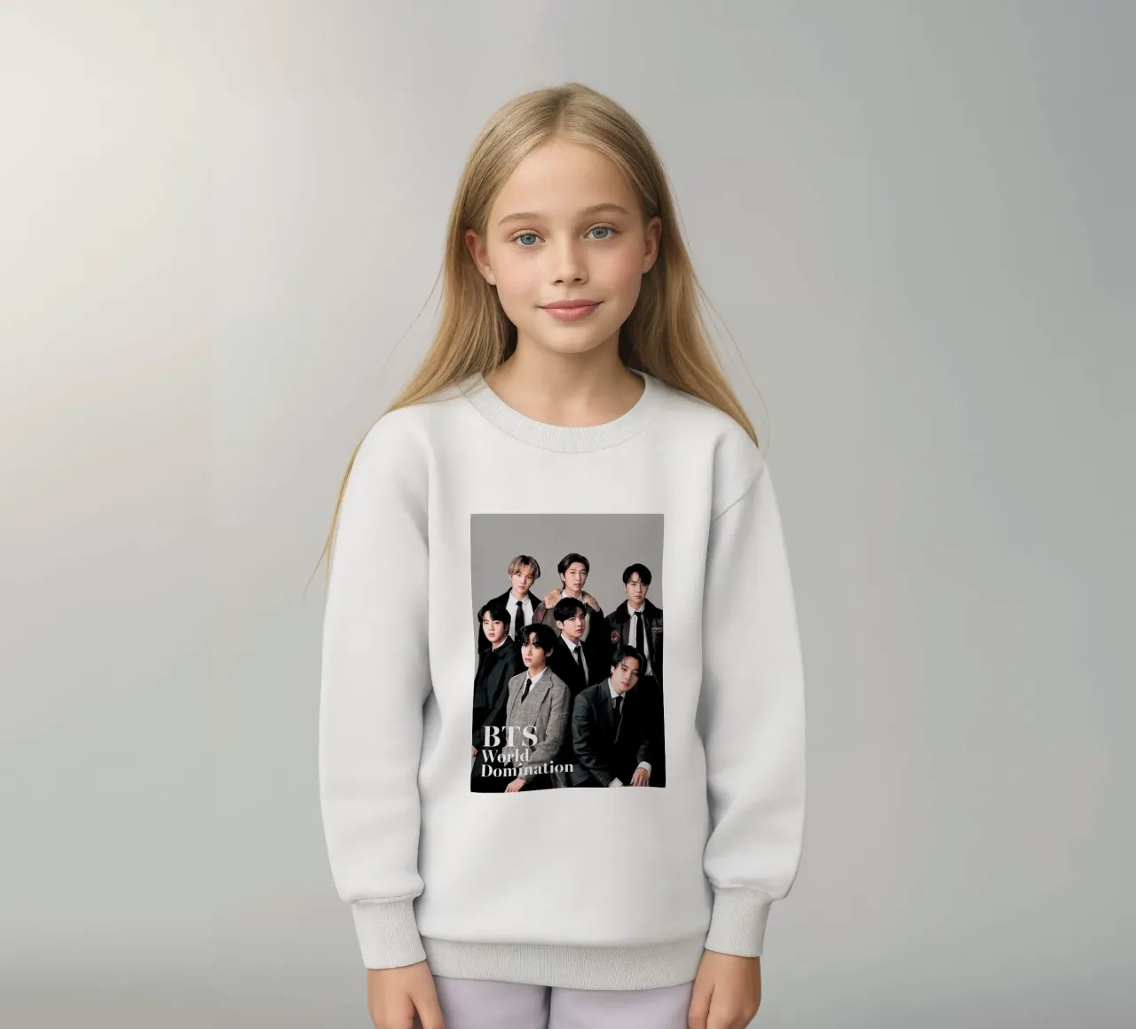 Kpop Número 1 en el mundo sudadera para niño de Betty Shops
