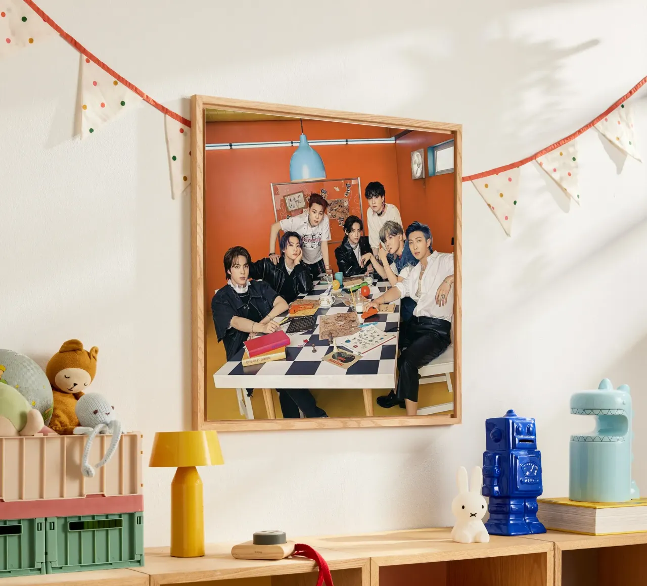 Meeting In The Office acrylic glass by Betty Shops