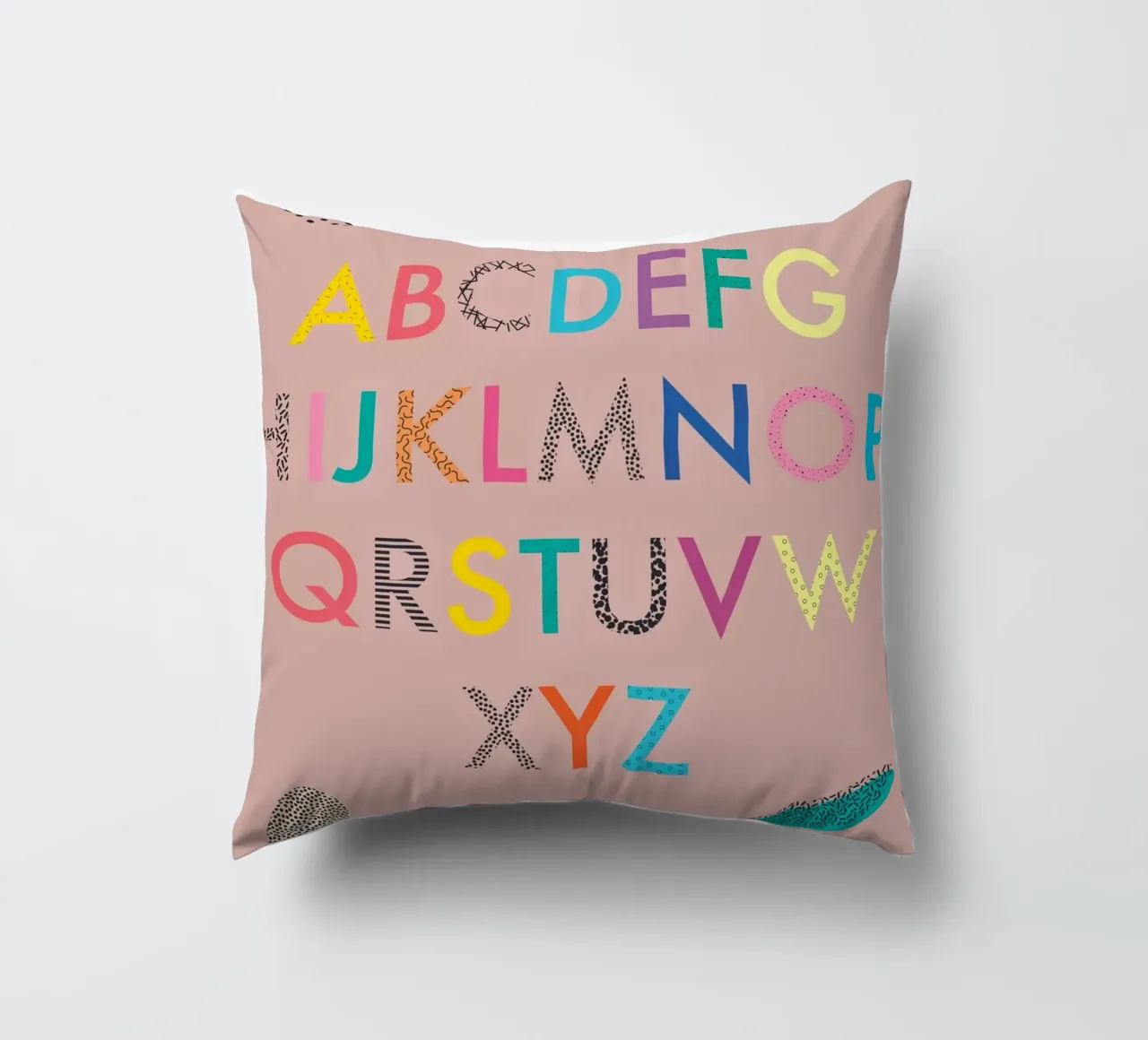 ABC. (mehrere Varianten verfügbar) cuscino da FRICKE DESIGN