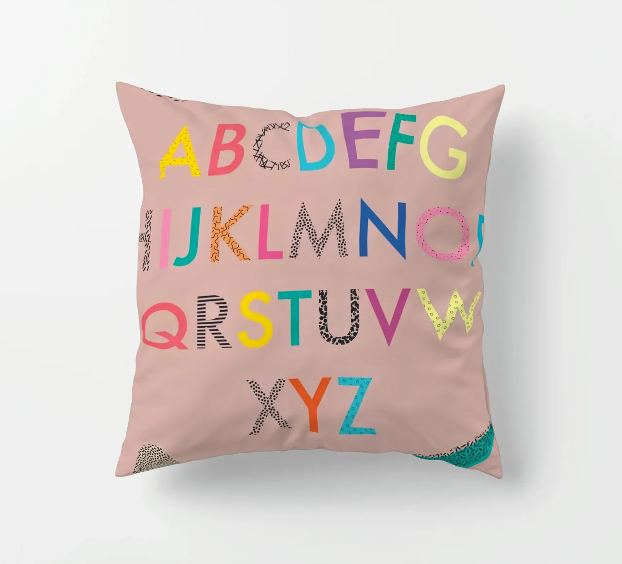 ABC. (mehrere Varianten verfügbar) cuscino da FRICKE DESIGN