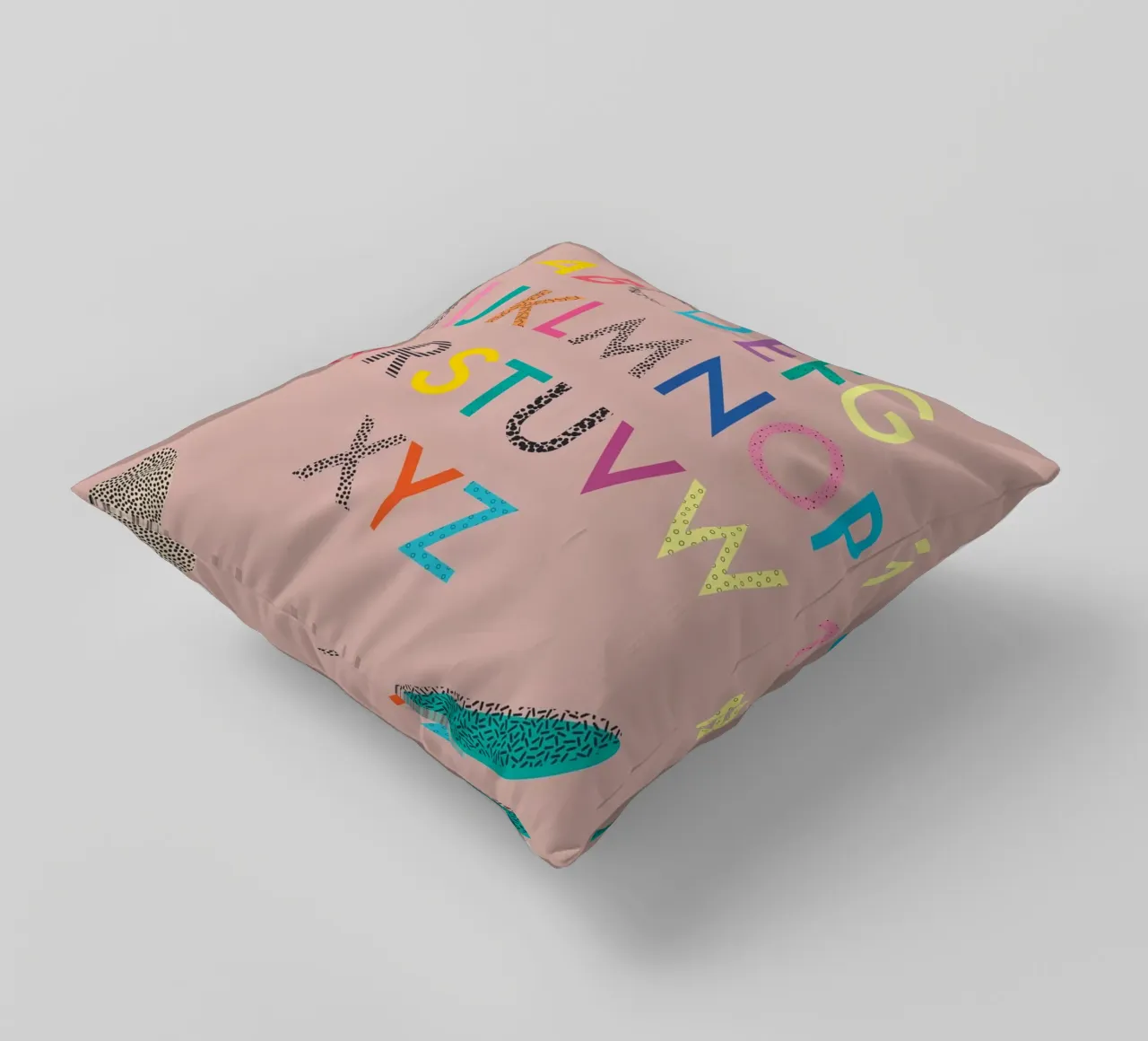 ABC. (mehrere Varianten verfügbar) cuscino da FRICKE DESIGN