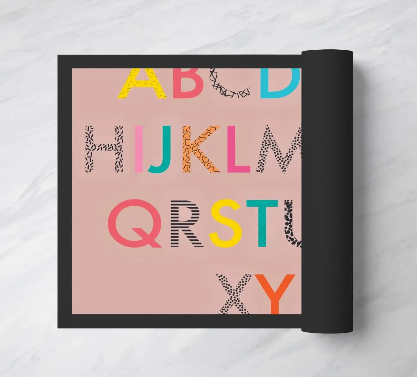 ABC doormat by FRICKE DESIGN