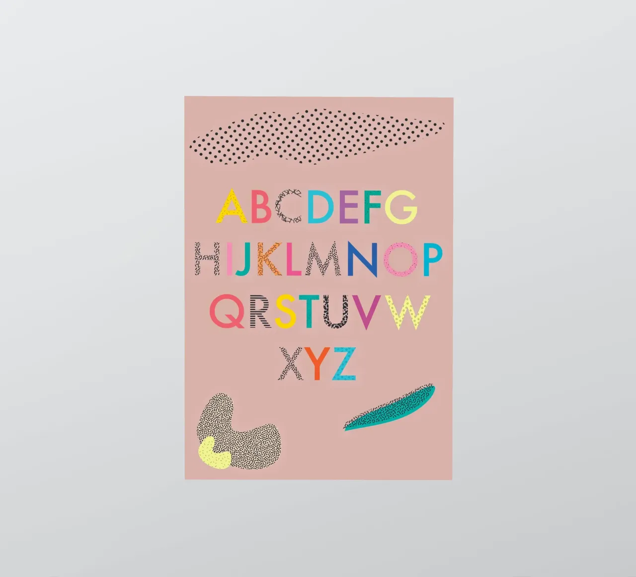 ABC sticker by FRICKE DESIGN