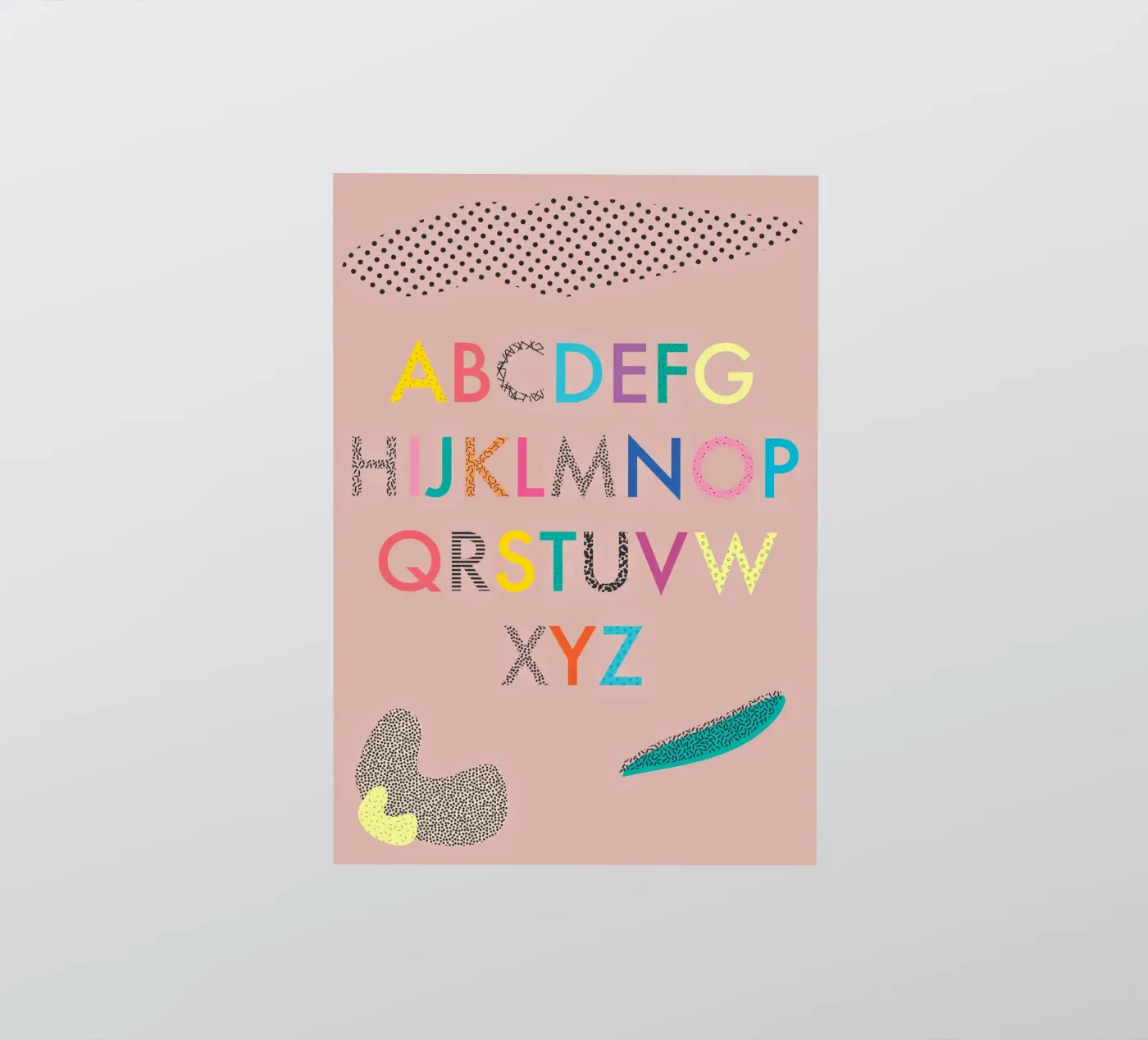 ABC sticker by FRICKE DESIGN