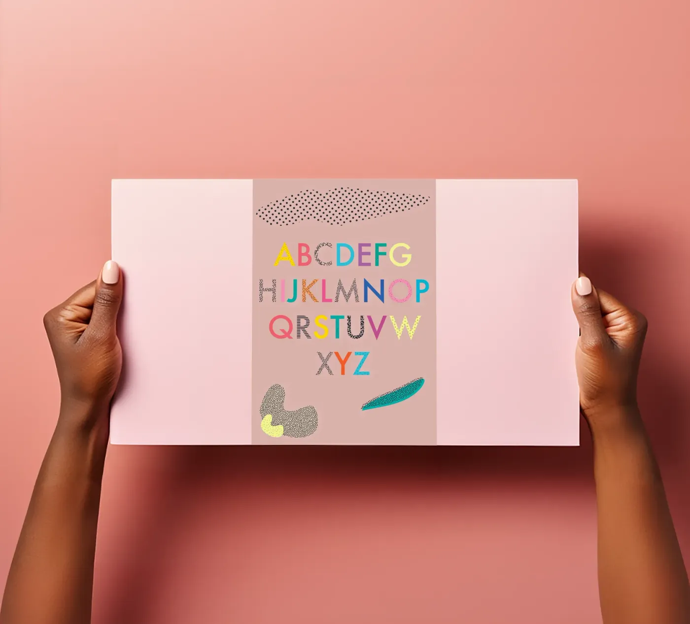 ABC sticker sheet by FRICKE DESIGN