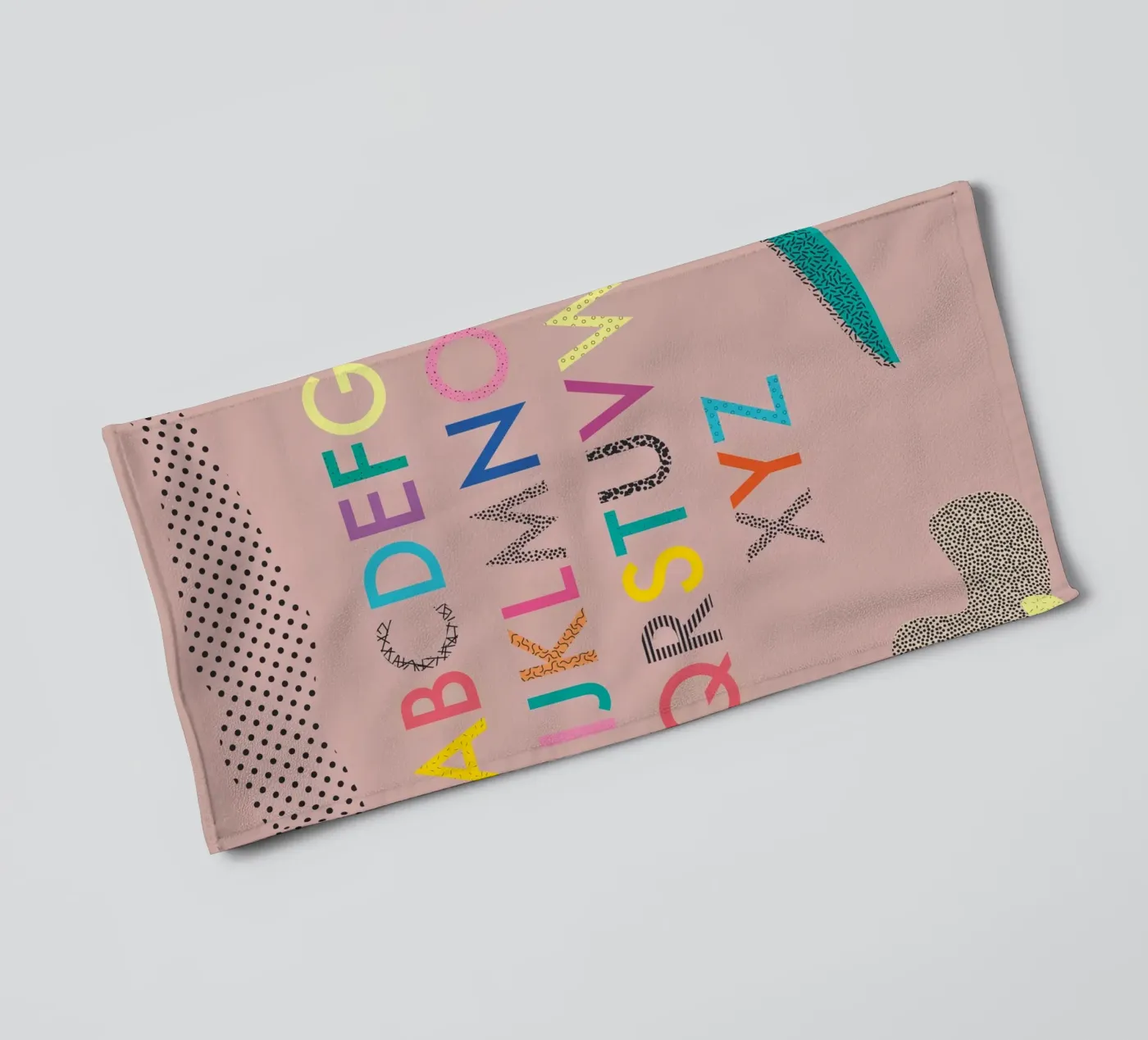 ABC Handtuch von FRICKE DESIGN