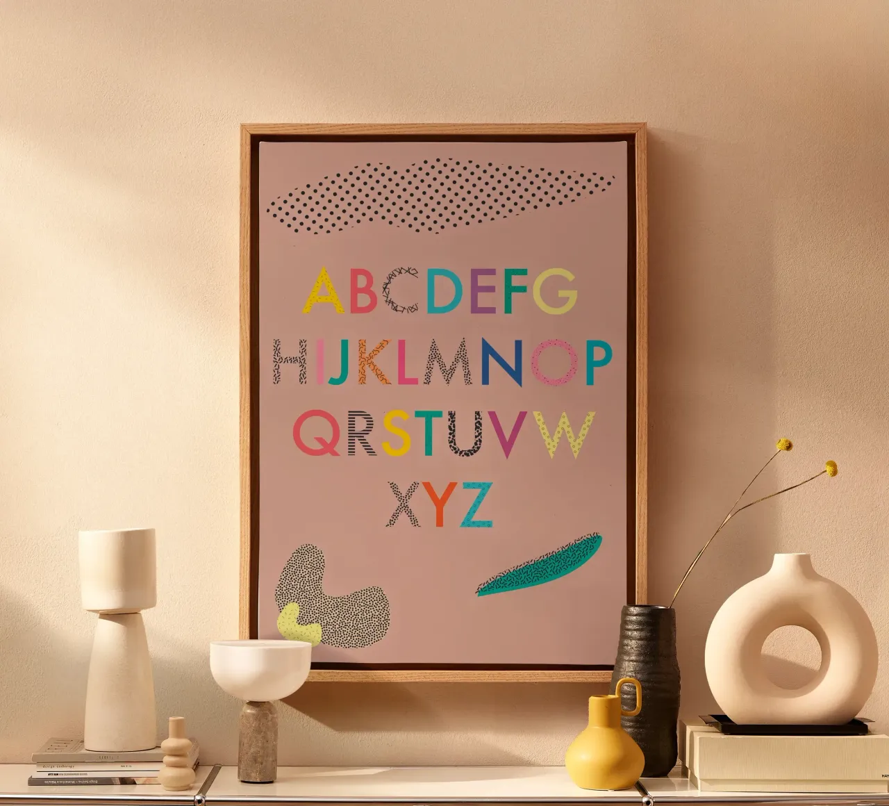 ABC canvas van FRICKE DESIGN