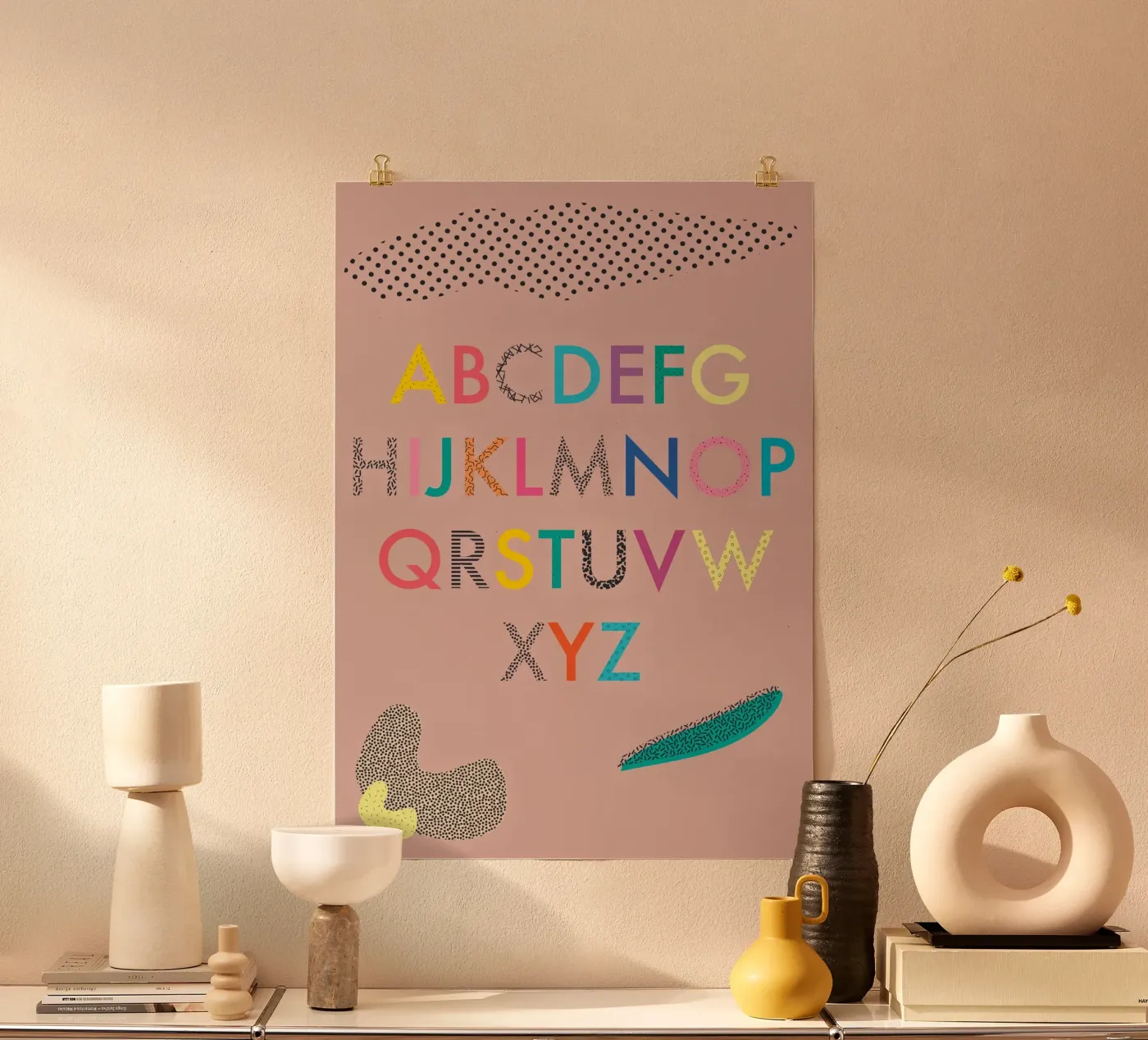 ABC poster da FRICKE DESIGN