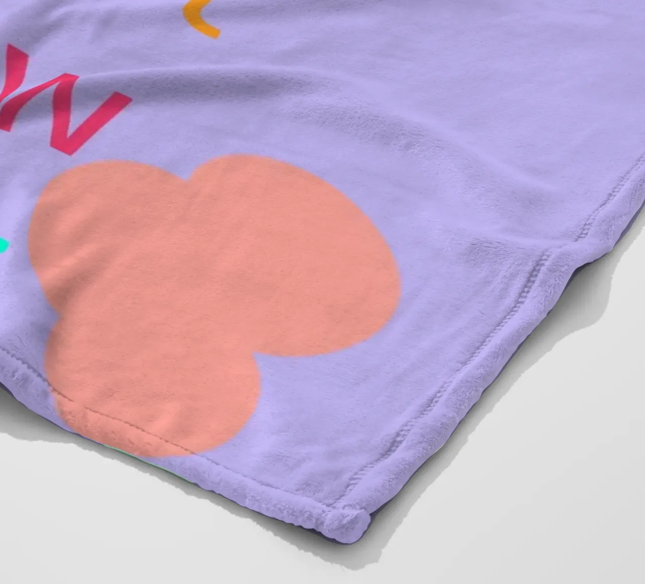 abc Fleecedecke von FRICKE DESIGN