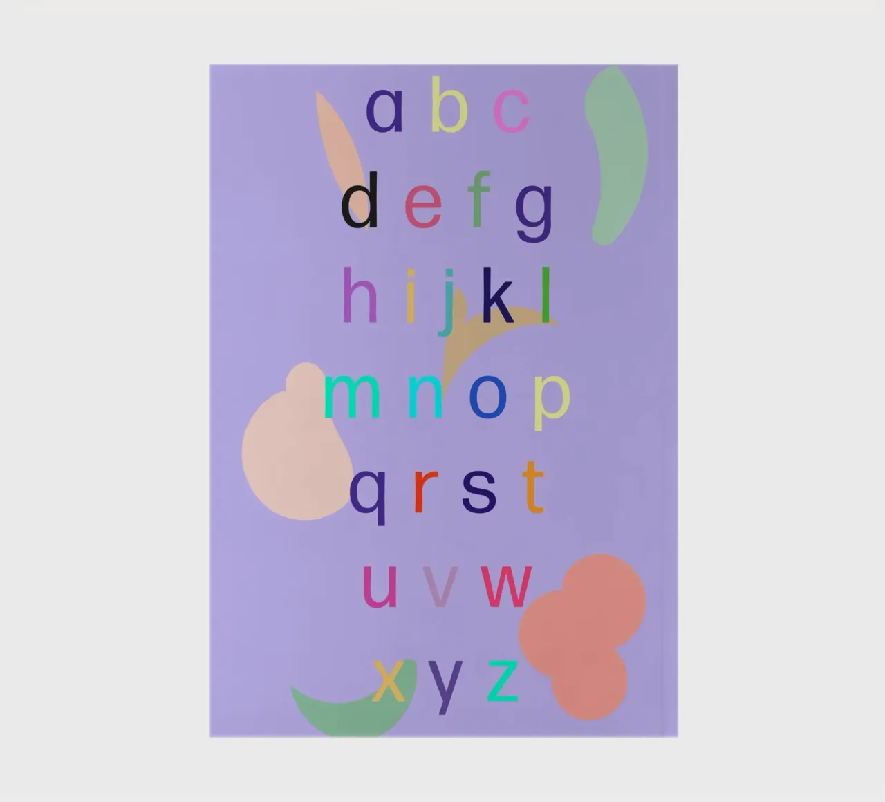 abc. (mehrere Varianten verfügbar) notebook by FRICKE DESIGN