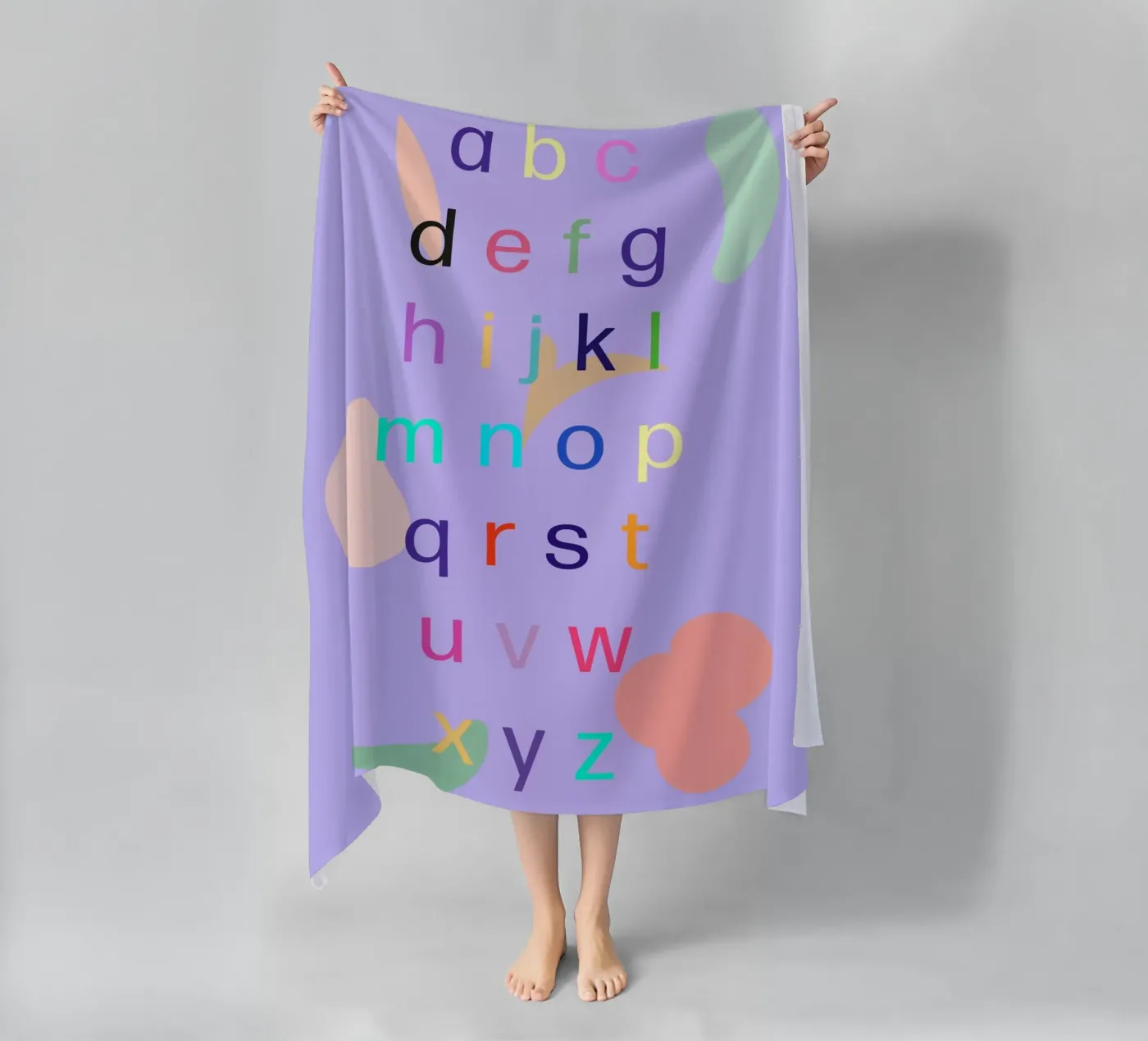 abc Strandtuch von FRICKE DESIGN