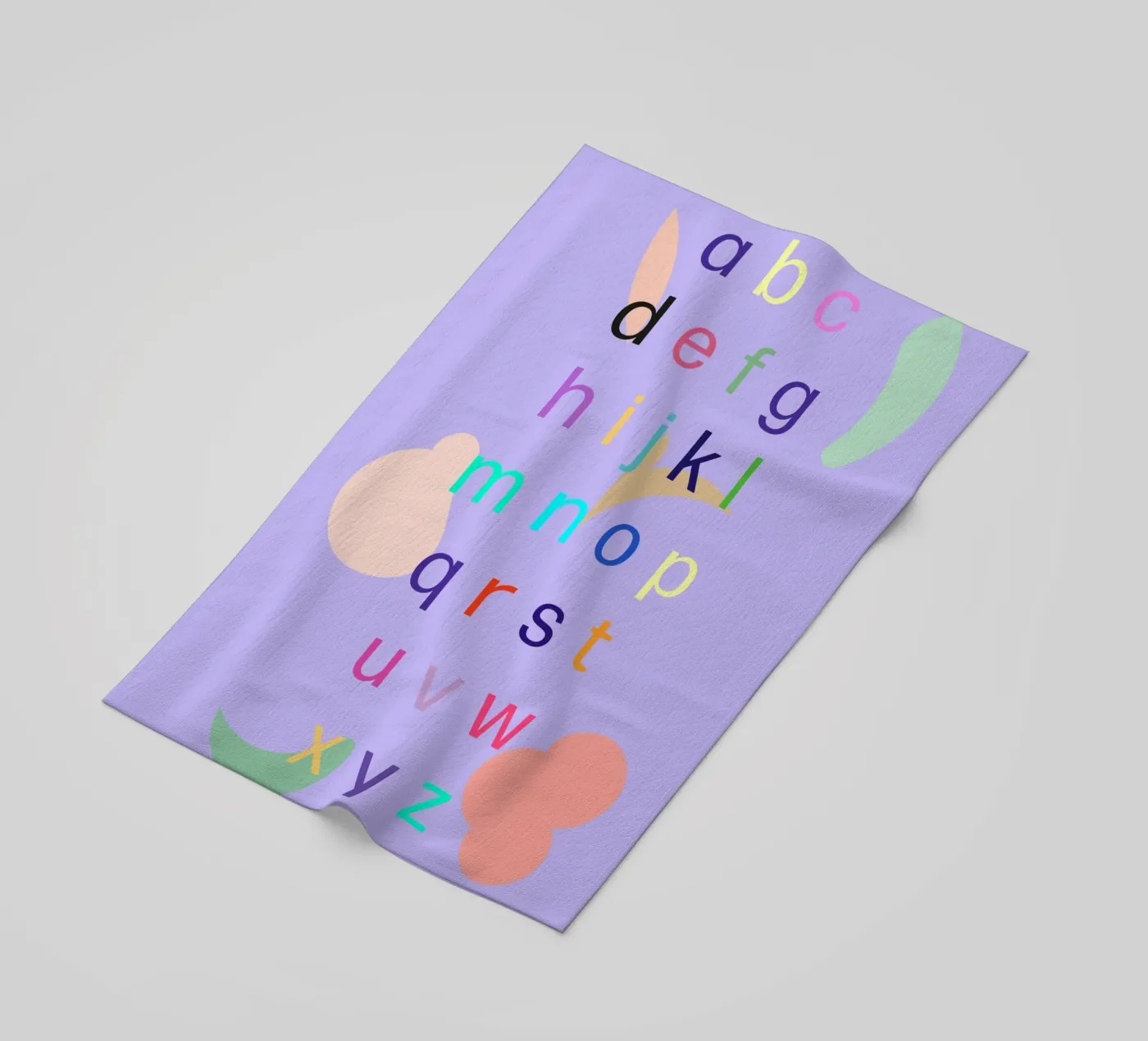 abc Strandtuch von FRICKE DESIGN