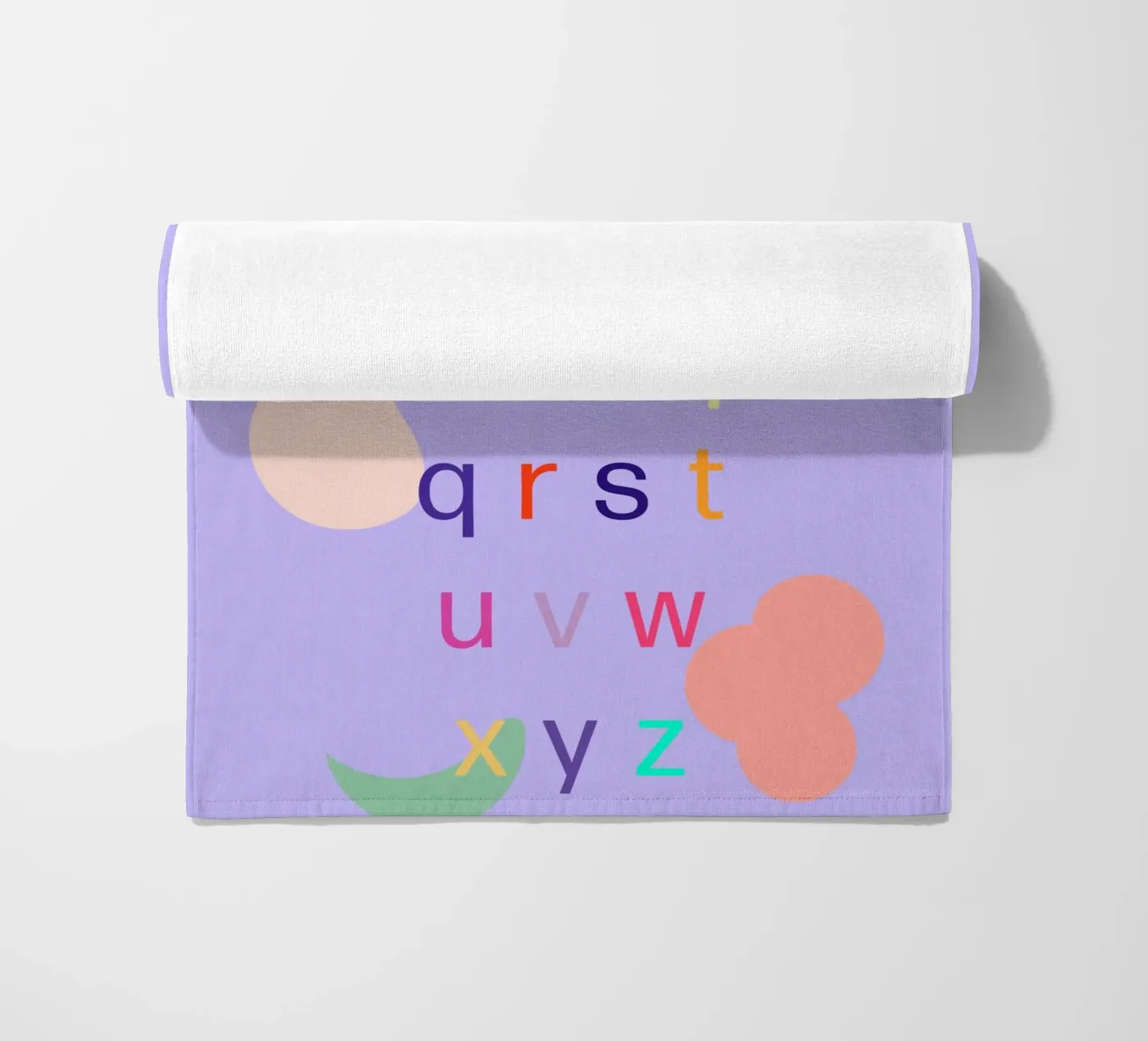 abc Strandtuch von FRICKE DESIGN