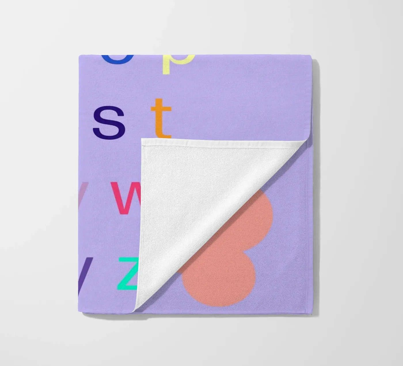 abc Strandtuch von FRICKE DESIGN