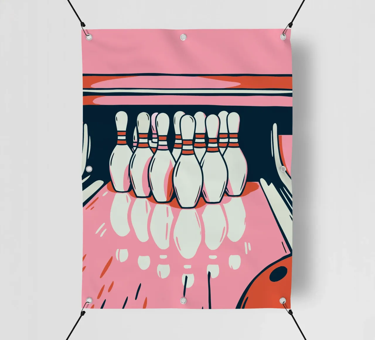 Giocare a bowling telo in pvc da SPORTS ONLY