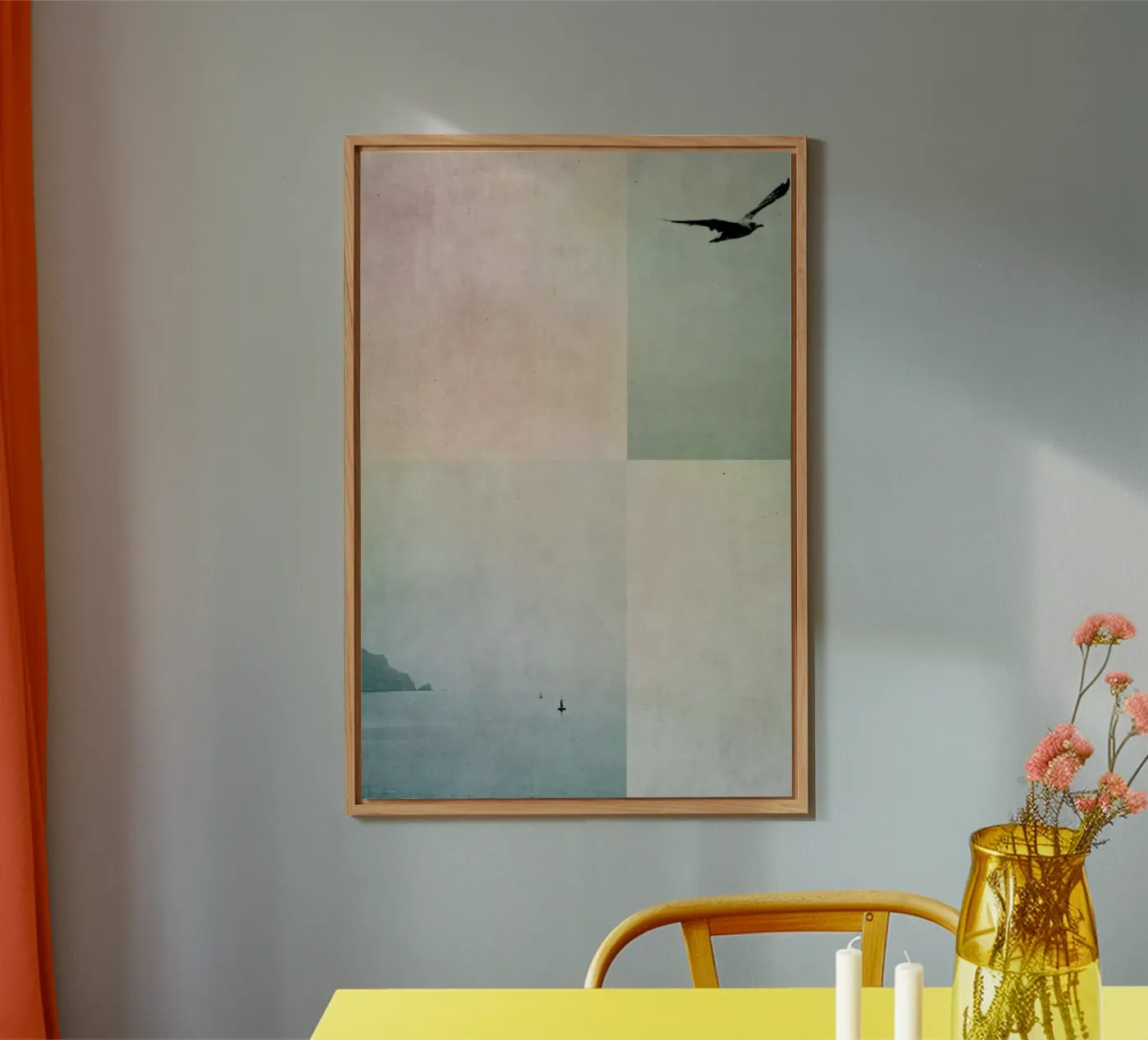 Fly Away alluminio dibond da Ingrid Beddoes