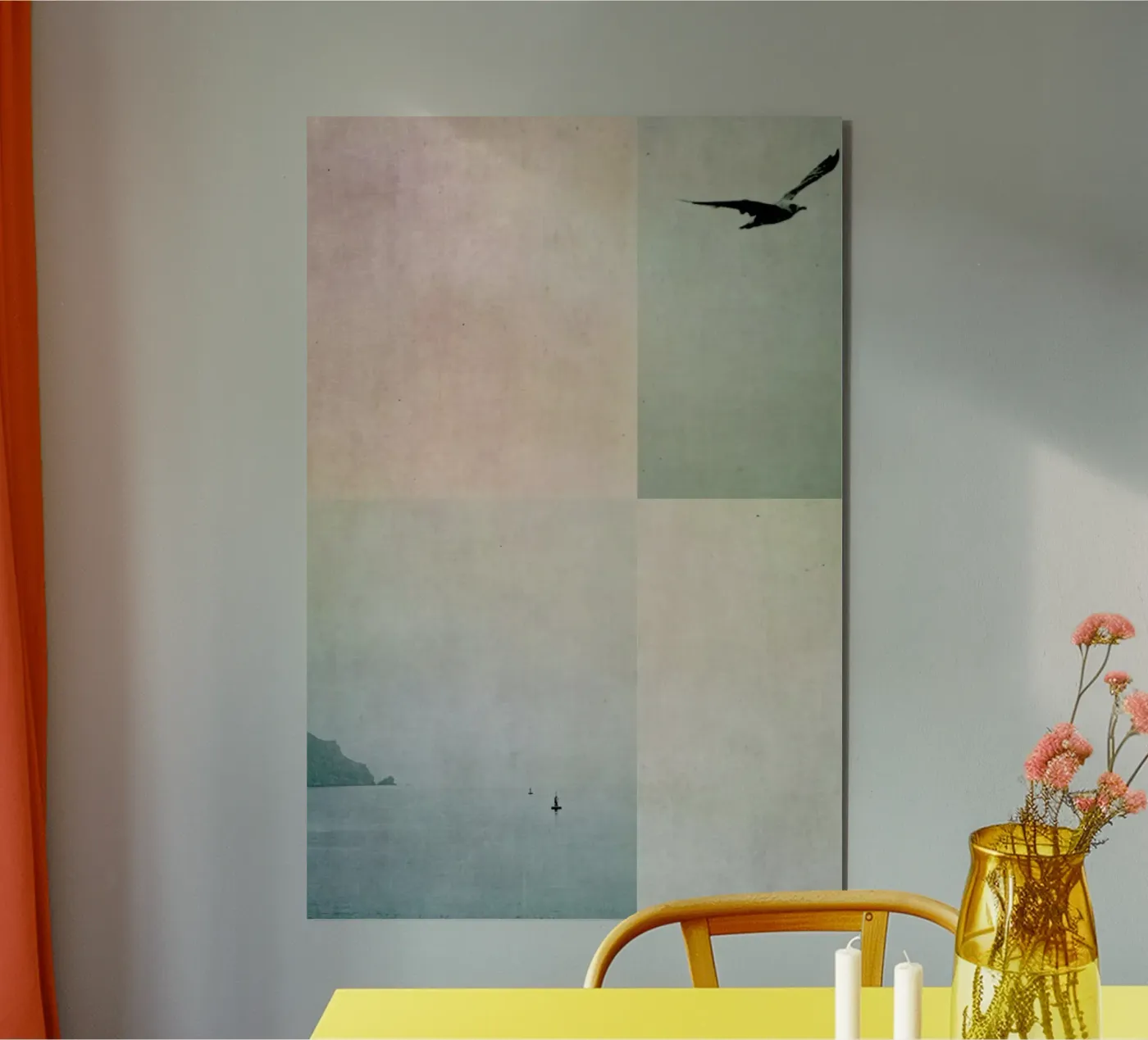 Fly Away alluminio dibond da Ingrid Beddoes