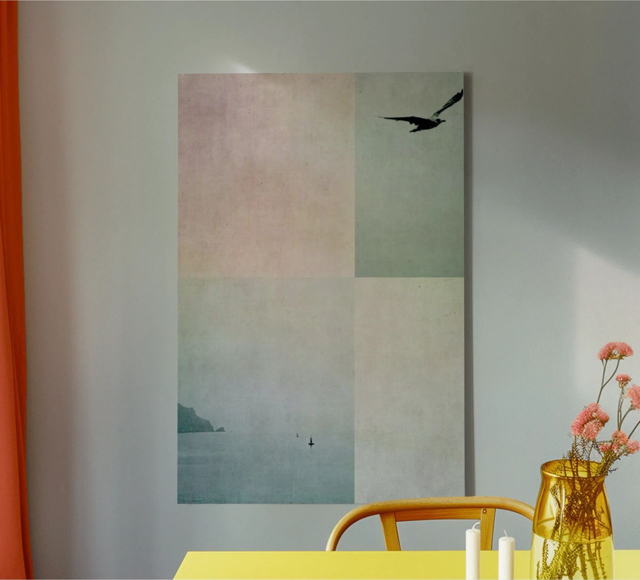 Fly Away Leinwand von Ingrid Beddoes