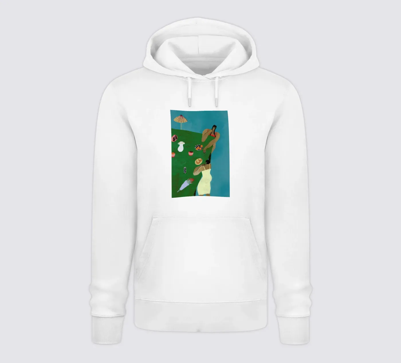 Table Setting hoodie van Nudes and Croissants