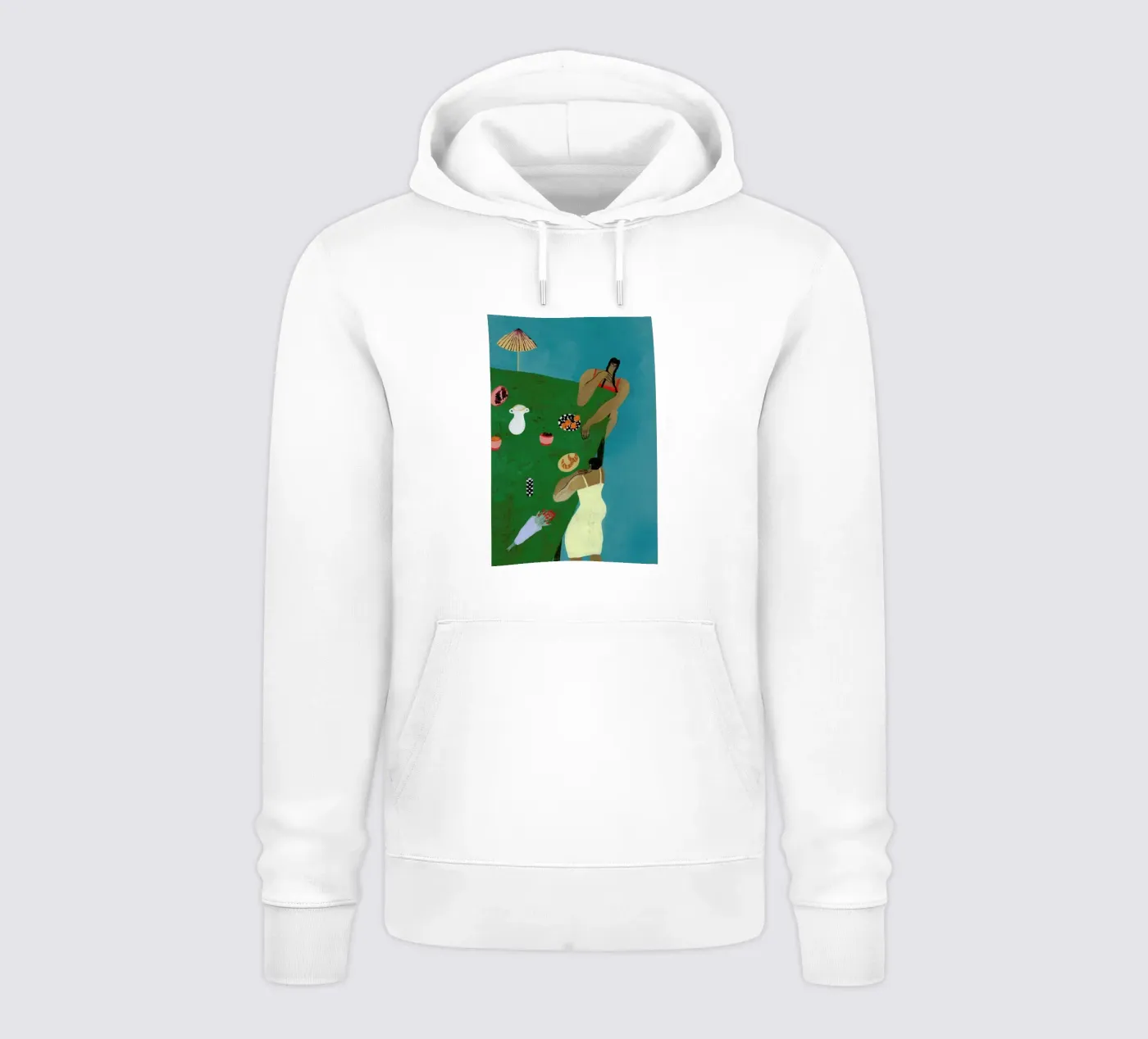 Table Setting hoodie van Nudes and Croissants
